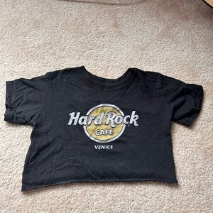 Hard Rock Cafe crop top
